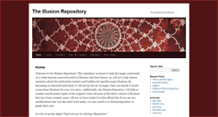Desktop Screenshot of illusionrepository.com